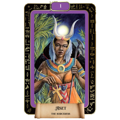 Card 1 | Aset | The Sorceress