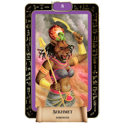 Card 8 | Sekhmet | Strength
