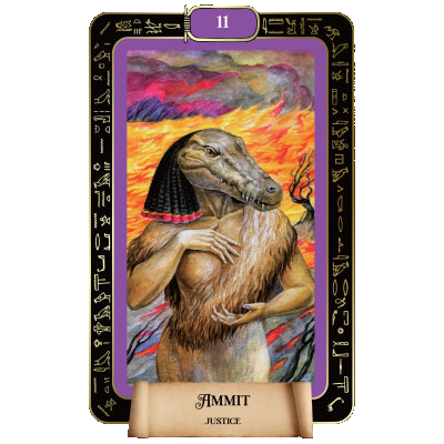 Card 11 | Ammit | Justice