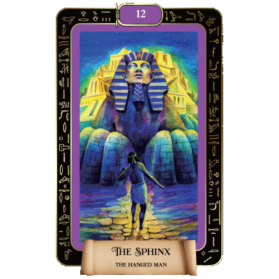 Card 12 | The Sphinx | The Hanged Man