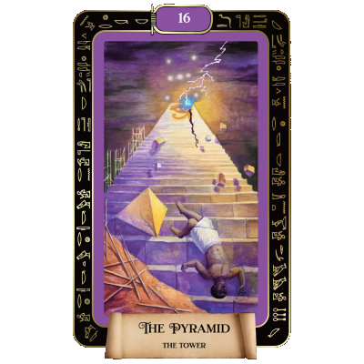 Card 16 | The Pyramid | The Tower